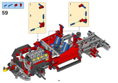 LEGO 8258 instructions page 19 – build guide